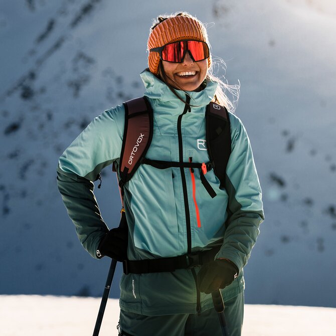 Ortovox women's ski jacket top